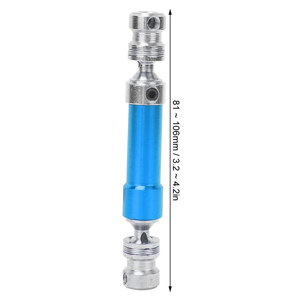 PièCes Rc pour WLtoys 12428 12423 1/12 1 Arbre De Transmission Arrière CVD en Métal 80 Mm pour Voiture RC Short Course pour Désert Et Buggy(Blue1