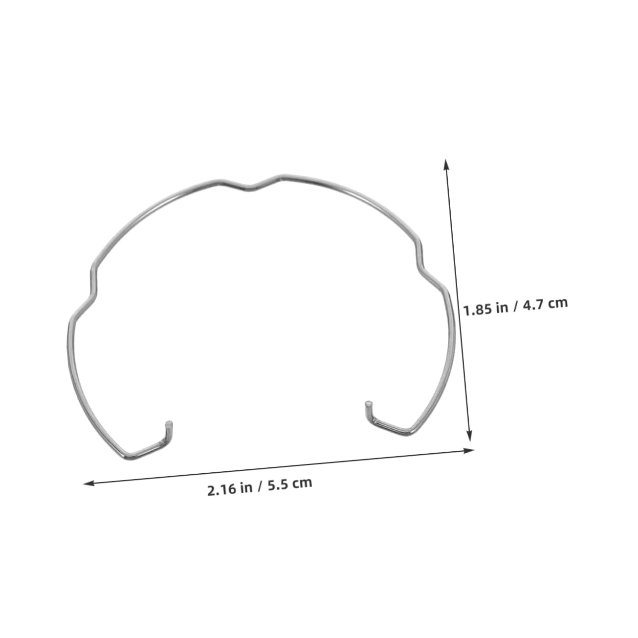 Happyyami Downlight Retaining Spring Clips for Ceiling Lamp Spring Clamps for Recessed Lighting and Compatible Secure Tube Clip Accessories