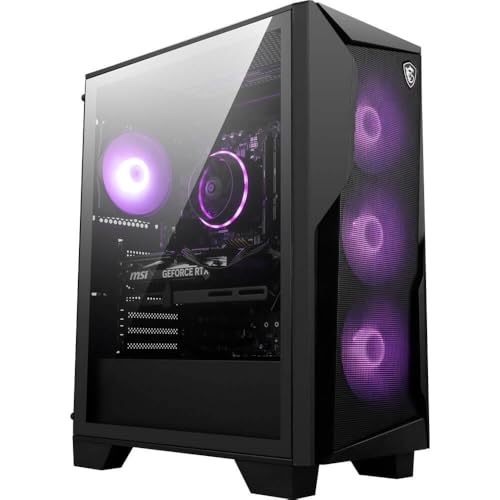 MSI Codex R2 AI B2NVN7-450US Desktop PC, Intel Core Ultra 7 265K, 32GB DDR5, 2TB M.2 NVMe Gen4, NVIDIA GeForce RTX 5060 Ti 16G, W11H (Renewed)
