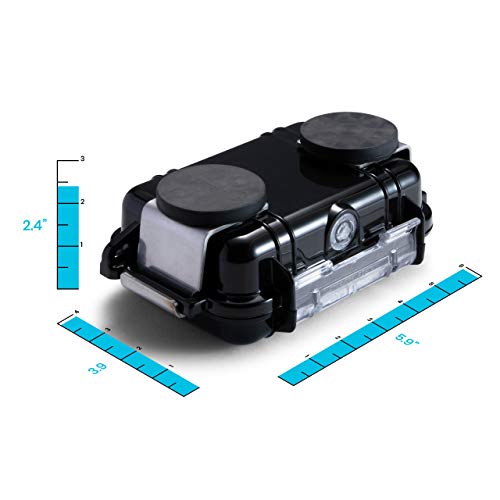 Spytec GPS M4 Pro Extended Battery Case for GL300 Series GPS Trackers for Cars, Vehicles and Equipment (GPS Tracker Not Included)
