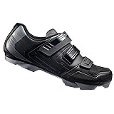 Shimano SH-XC31L - Zapatillas de Ciclismo para Bicicleta de montaña (Talla 38, 3 Cintas de Velcro)