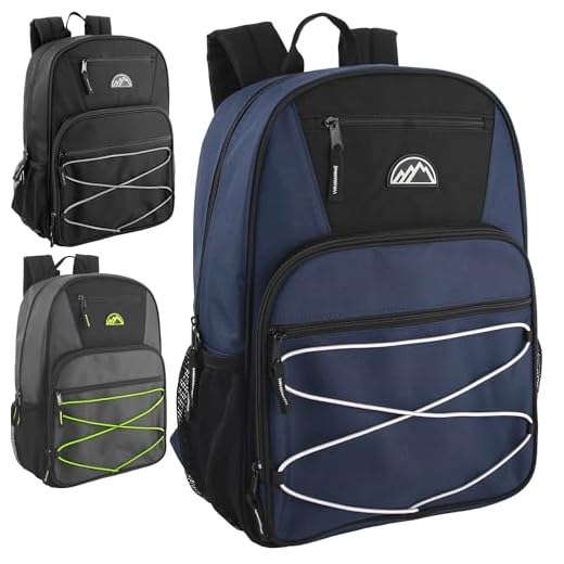 Multipocket Bungee Cord Backpacks