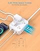 Surge Protector Power Strip, HANYCONY Extension Cord with Multiple Outlets, 5 Ft Ultra Thin Flat Plug 8 Outlets 4 USB Ports(2USB C), 1080J Outlet Extender for Home Office College Dorm Room Essentials #3