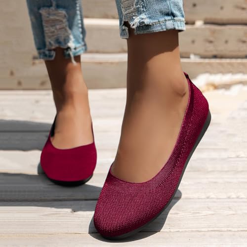 Women's Pointed-Toe Ballet Classic Slip-On Breathable Dress Casual Shoe for Men3