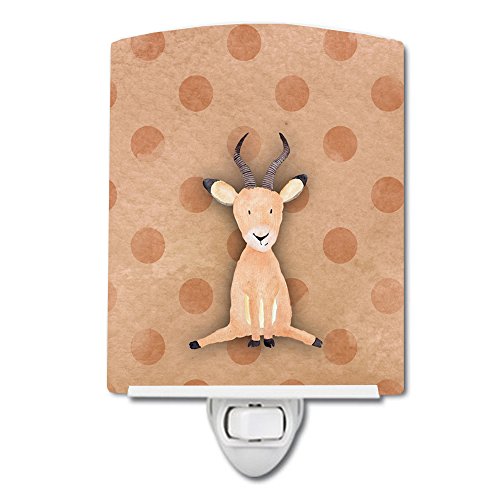 Lámpara de mesa de cerámica 6x4x3 multicolor miniatura 1