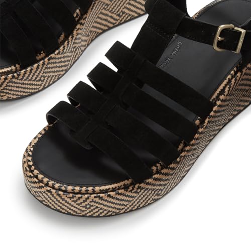 Image of FitFlop Women's, F-MODE GO Adjustable Two-Bar Slide Sandal