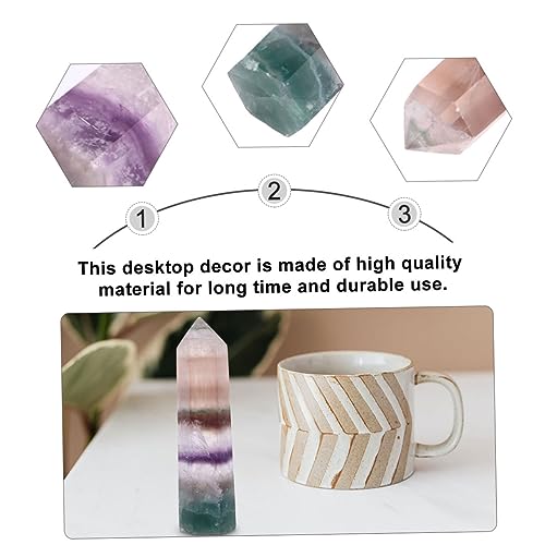 Piliers décoratifs en cristal pour illuminer une table terne