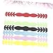 VALICLUD 15pcs Adjustable Silicone Mask Rope Extension Buckles for Ear Protection Compatible with All Ear Band Masks Durable Non Slip Design Random Colors Random Color