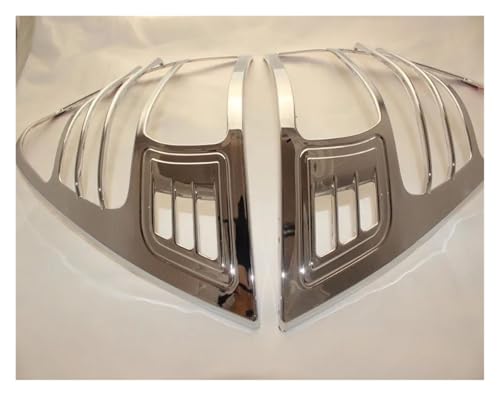 Cubierta de luz trasera cromada para Toyota Corolla 2001 en ABS resistente 3