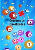 Libreta Euromillones:: Diario de la lotería Euromillones para rellenar, para registrar los números jugados. Para jugadores de Euromillones. 2 cuadrículas por sorteo