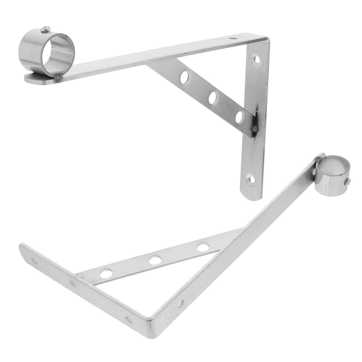 Support de tringle penderie Mobestech anti-affaissement en acier inoxydable