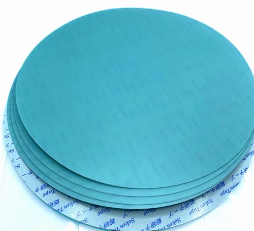 Film de micro-finition diamant 9 microns disque abrasif PSA 12,7 cm ponçage optique