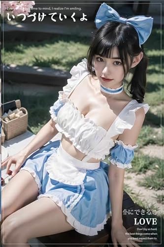 メイド服コスプレ セクシー メイド 過激 可愛い ベビードール ランジェリー エッチなコスプレ 水色 アリス メイドコスプレ 女性 大人用 仮装 ハロウィンクリスマス バレンタインデー 記念日 ミニスカート Tバック セット フリーサイズ (ブルー) - 画像2