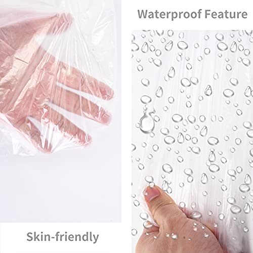Sauna Blanket Liners Disposable Plastic Body Wrap 50