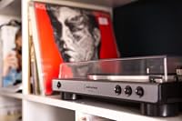 Audio-Technica LP60XUSBGM Vollautomatischer Stereo-plattenspieler mit Riemenantrieb (analog & usb) Gunmetal – Ansicht 4
