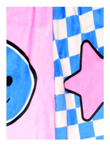 Image of iscream Big Girls Silky Soft Plush Pretty Print Fleece Pants - Boho Bliss Collection