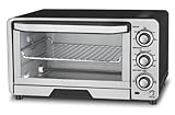 Cuisinart TOB-40FR Custom Classic Toaster Oven Broiler, Silver (Renewed)