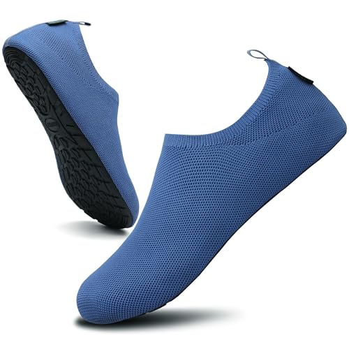 Saguaro Hausschuhe Damen Herren Rutschfes Atmungsaktiv Pantoffeln Unisex...