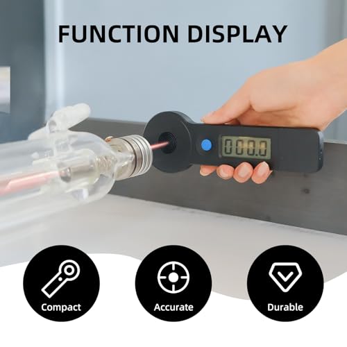 Image of HLP-200B Handheld Laser Power Meter, 0-200W High-Precision Portable CO2 Optical Power Meter for Laser Engraving and Cutting Machine Laser Power Measurement