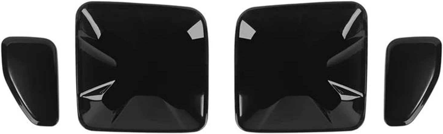 Trim Surround Smoky Black Car Tail Light Lamp Decoration For Renegade 2015-2024 Taillight Trim Cover Accessories Surround Trim
