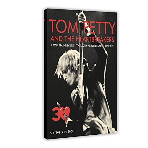 RIKCAT Poster sur toile Tom Petty et les briseurs de cœur – Décoration de chambre à coucher – Paysage sportif – Décoration de bureau – Cadeau – 60 x 90 cm - Les Beatles, Paul McCartney, John Lennon, RIngo Starr, George Harrison RIKCAT Poster sur toile Tom Petty et les briseurs de cœur - Décoration de chambre à coucher - Paysage sportif - Décoration de bureau - Cadeau - 60 x 90 cm