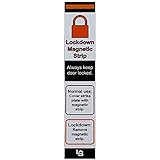 5 Pack - Full Size Lockdown Magnetic Strips for School Lockdowns - Simple Method to Lock Doors Quickly