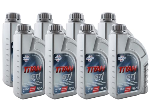 8 Litros Aceite Motor Titan GT1 Flex 23 5W-30