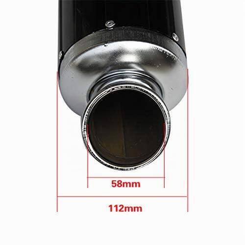 Silencieux Type 32 Noir Quad ATV Bashan Shineray Jingling