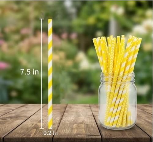 Pitillos de papel desechables dorados pack 100 miniatura 3