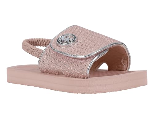 Michael Kors Girls ELI Darby Flat Sandal, 9 Toddler