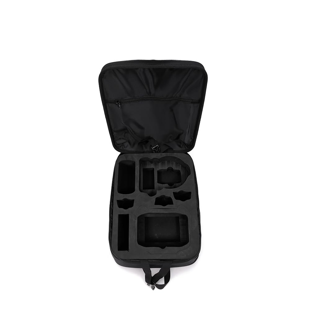 BeisDirect Custodia da viaggio per drone DJI FLIP impermeabile, compatibile con telecomando DJI RC 2/RC-N3, hub di ricarica della batteria e accessori, Nero