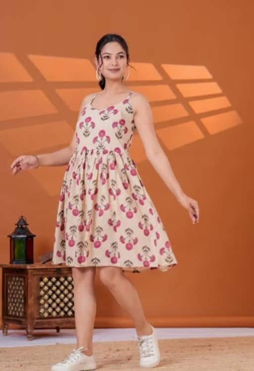 Image of Floral Printed Kurta, Full Sleeve
