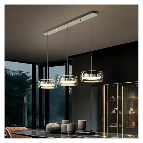 Lámpara de restaurante minimalista para iluminar cenas familiares con estilo LED