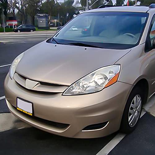 Modifystreet For 2006-2010 Sienna Chrome Projector Headlights Left/Right Assembly #TOP3