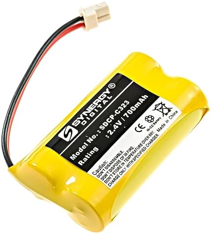 Synergy Digital Cordless Phone Battery - 2.4V 700mAh NI-CD Replacement For Vtech CS6129-52