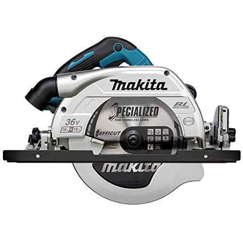 Scie circulaire MAKITA DHS900ZKU 36V 2x18V Li Ion Ø 235mm Machine Nue avec option AWS - vue 3