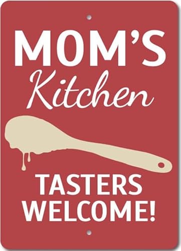 Custom Mom's Kitchen Sign Personalized Mother Mother's Day Cooking Mom
