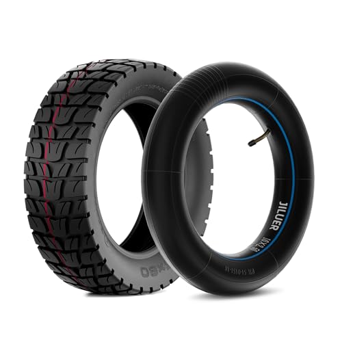 Pneu 10 Pouces (255x80) et Chambre à Air Renforcée 10x2.5 pour Compatibles avec Kukirin G2 MAX / G2 Master - Off-Road Kit Pneu Antidérapant et Résistant à l'Usure Accessoires Originaux