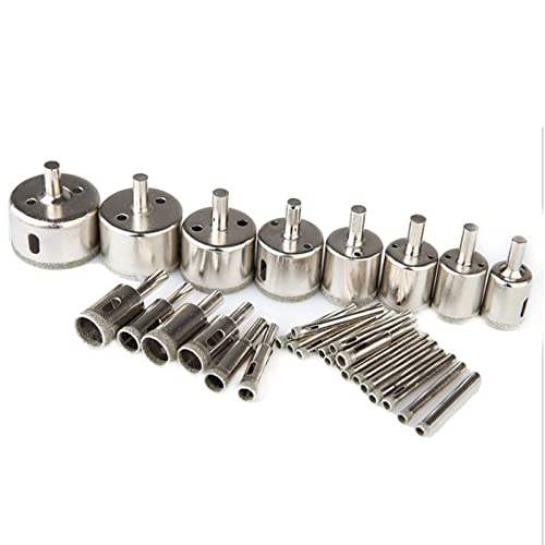 NUSHKI set de 30 brocas de sierra para vidrio miniatura 6