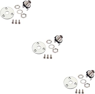 SUPVOX 3pcs Plugs for Outlets Outlet Plugs Guitar Input Jack Guitar Output Jack Guitar Jack Plug Guitar Jack