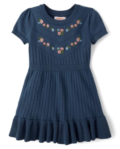 Image of Gymboree Girls' and Toddler Short Sleeve Sweater Dresses