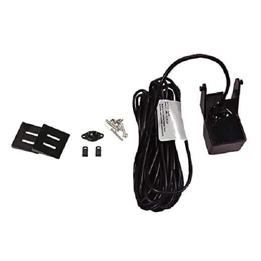 HawkEye XDR-AMR-P23-9150 Universal Combination Transom Mount/Glue-in-Hull Airmar 200Khz Transducer