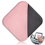 Skrfren Pink Car Screen Cleaner Microfiber Auto Screen Cleaning Pad, Auto Touchscreen Cleaning Wipes Car CleaningWipes Cloth, Touchscreen Cleaner Cloths for Vehicle Dashboard CarDisplay Interior
