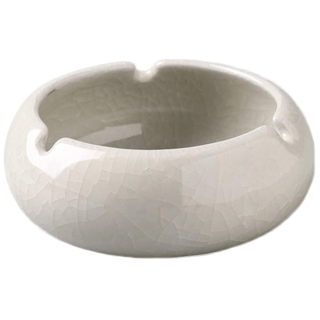 Cendrier créatif en céramique blanche décoration maison support fumer
