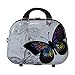 World Traveler Butterfly 2-Piece Carry-On Polycarbonate Hardside Expandable Spinner Luggage Set