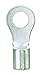 Panduit P18-4R-M Ring Terminal, 22 - 16 AWG, #4 Stud, Non-Insulated (1,000-Pack)