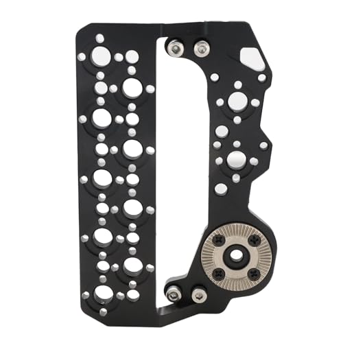 HangTon Alexa 35 Camera Side Plate, Side Mounting Cheese Extension Kit for ARRI Rig Wireless System Follow Focus Motor with Handle Gear 3/8