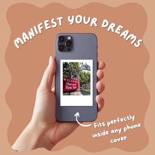 Image of Study Motivation Cards (Set of 18) Positive Affirmation Cards Posters (8 x 6 cm) | Vision board Supplies | Travel, Bedroom, Living room | Graduation Posters | Dream College Poster for Phone, Room