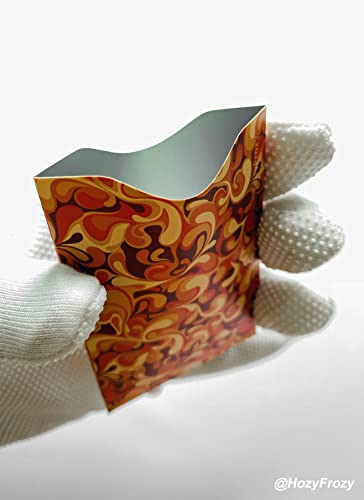 8 RFID Blocking Sleeves, Anti-Theft Credit Card Holder, Credit Card Protector, Easy to Recognize, Different Designs and Arts, Red and Pink, Sturdy and Perfect size for cards4