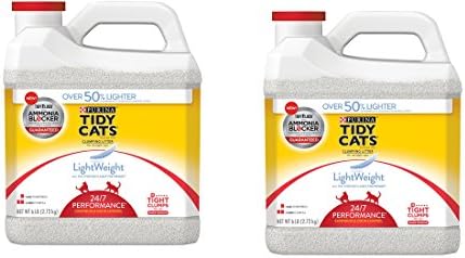 Purina Tidy Cats LightWeight 24/7 Performance Clumping Cat Litter ejeBwH, 2 Pack(6LB)